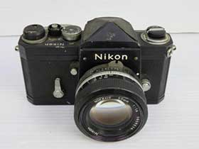 Nikon ニコン F ブラック 黒 カメラ 中古